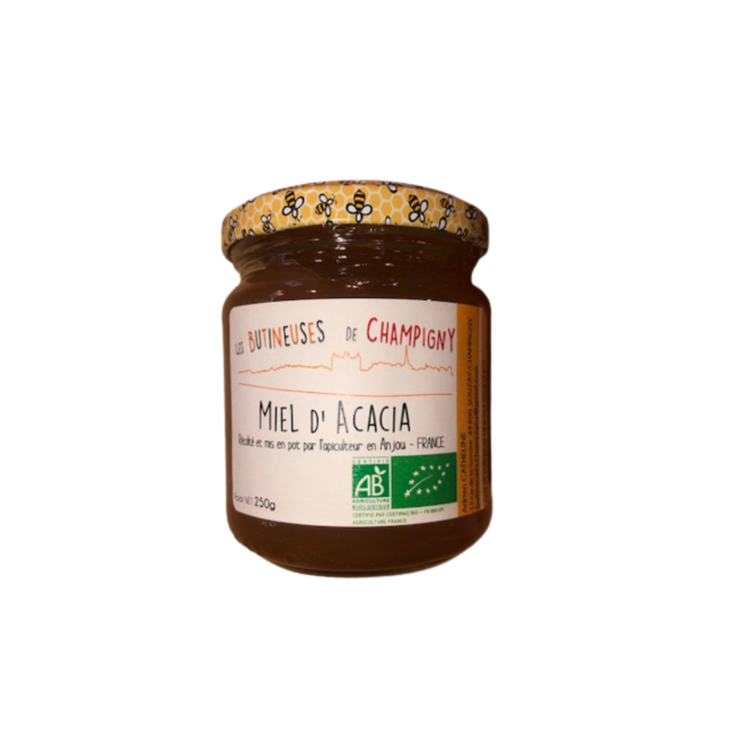 Miel d'Acacia 250gr, Pot de miel