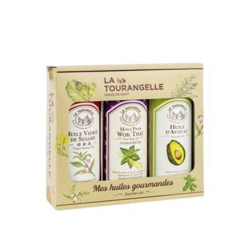 Trio Huile Vierge de Ssame, Wok Tha, Avocat