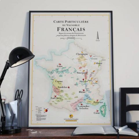 Affiche vins français