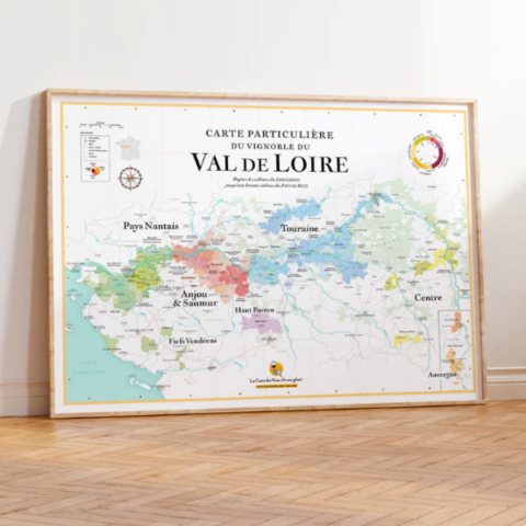 Affiche Vins du Val de Loire
