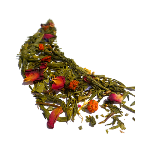 Th Vert Fraise et Rose 100gr 