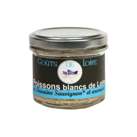 Poissons Blancs de Loire au Touraine Sauvignon et Aromates Bio