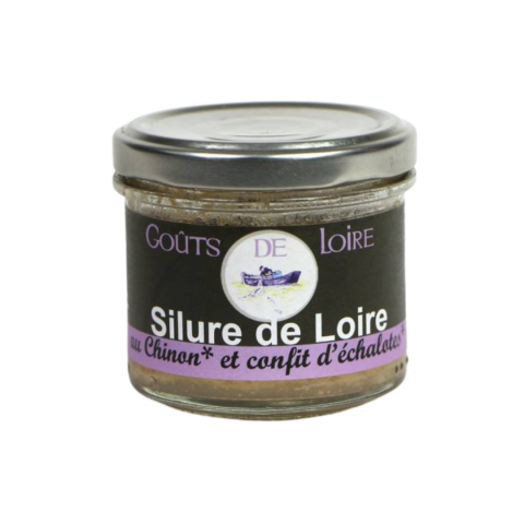 Silure de Loire au Chinon et Confit d'Oignons