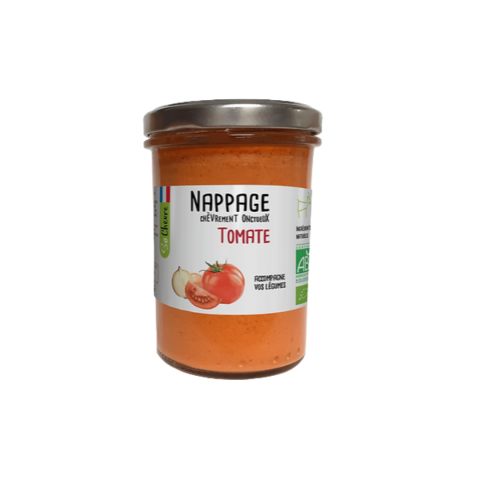 Nappage Chèvrement Onctueux Tomate Bio