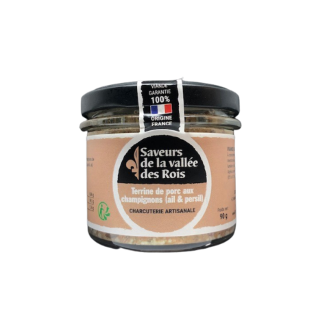Terrine de porc aux Champignons (Ail et Persil)