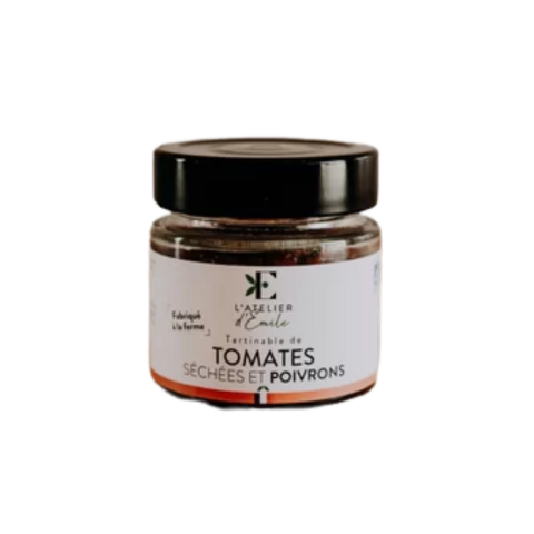 Tartinable Tomates Séchées et Poivrons Bio