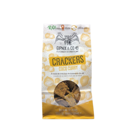 Crackers Coco Curry Bio