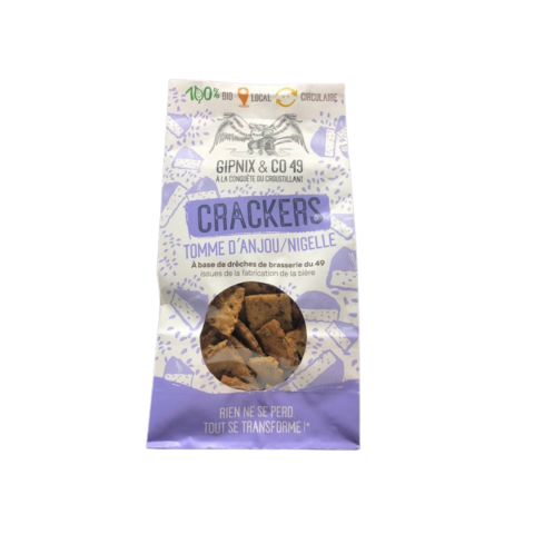 Crackers Tomme d'Anjou/Nigelle Bio