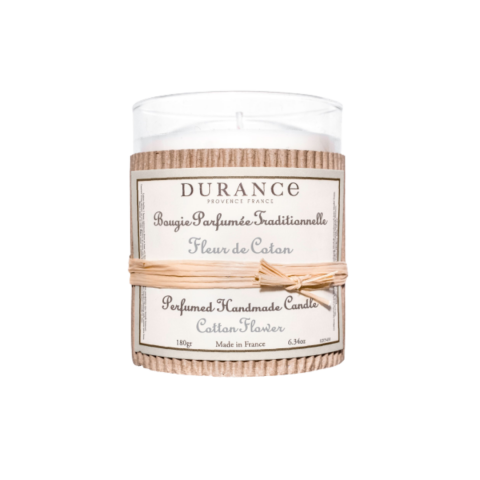 Bougie Fleur de Coton 180gr Durance 