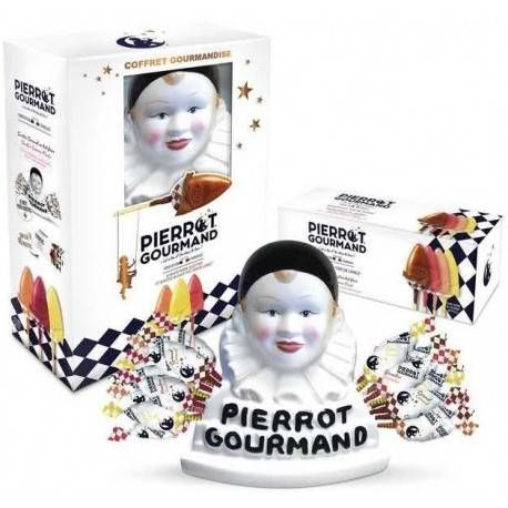 Buste Pierrot + 40 Sucettes