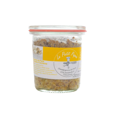 Champignons de Paris Moutarde à l’Ancienne 100gr