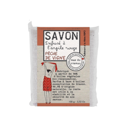 Savonnette Parfumée Pêche de Vigne 100gr