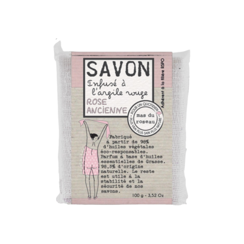 Savonnette Parfumée Rose Ancienne 100gr