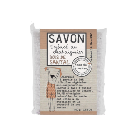 Savonnette Parfume Bois de Santal 100 gr