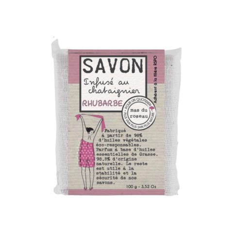 Savonnette Parfumée Rhubarbe 100gr