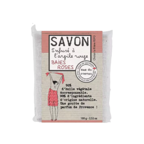Savonnette Parfumée Baies Roses 100gr