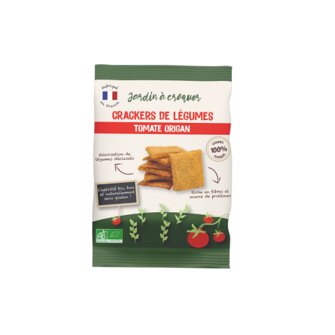 Crackers de Lgumes BIO Tomate Origan 70gr