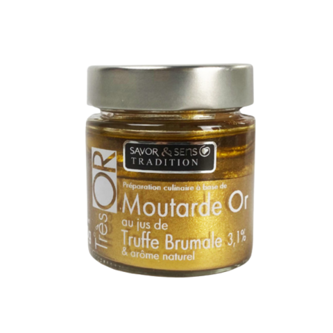 Moutarde Trs Or au Jus de Truffe Brumale 3,1% et Arme Naturel