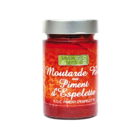 Moutarde XL Piment dEspelette Bio