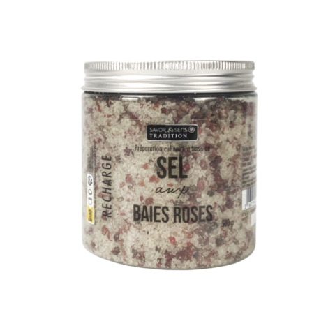 Recharge Sel Baies Roses 580gr