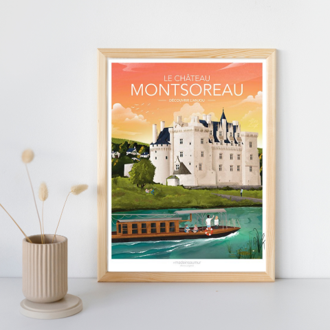 Le Château Montsoreau 30x40cm