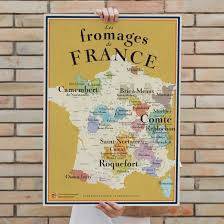 Affiche Fromages de France